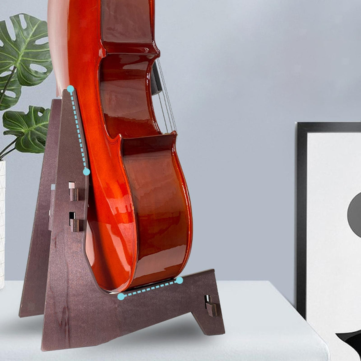 Violin Holder Wooden Violin Stand Violin Floor Stand A Frame