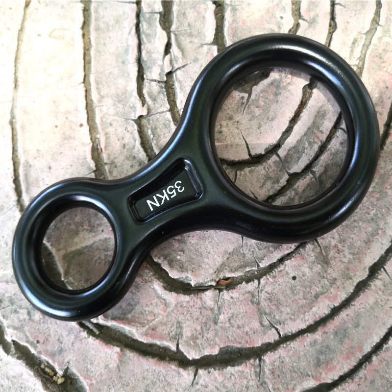 Figure 8 Descender 35KN Heavy Duty Colored Climbing Gear Downhill Equipment For