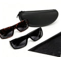 2pcs Men UV400 Cycling Fishing Wrap Goggle Polarized Sports Sunglasses