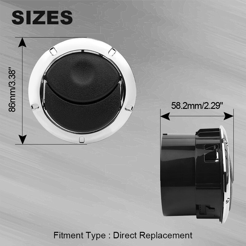 4PC A/C HEAT DASH AIR VENT COVER FOR VAUXHALL MOVANO RENAULT MASTER 2010-ONWARDS