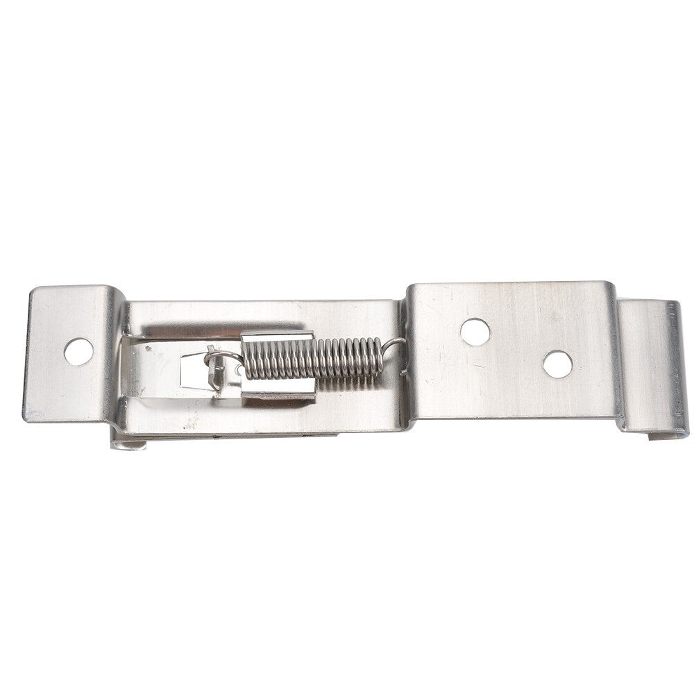 12X Trailer Oblong Number Plate Clips Holder Spring Loaded Stainless Steel