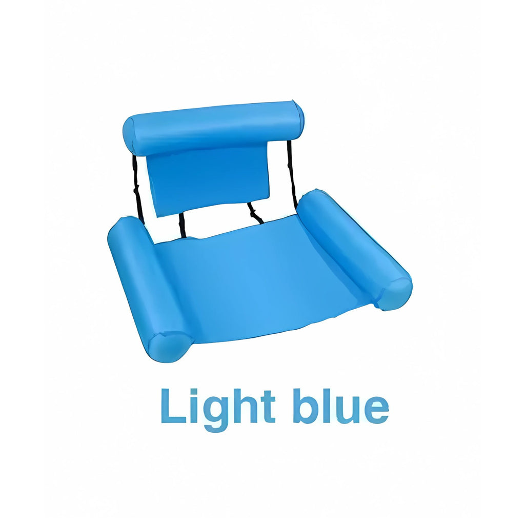 Inflatable Floating Hammock Float Chair Swimming Pool Water Mat Bed Hot Tub