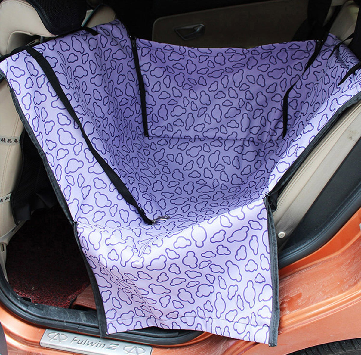 Single-seat Pet Dog Cat Rear Back Car Seat Cover Protector Hammock Mat  Blanket