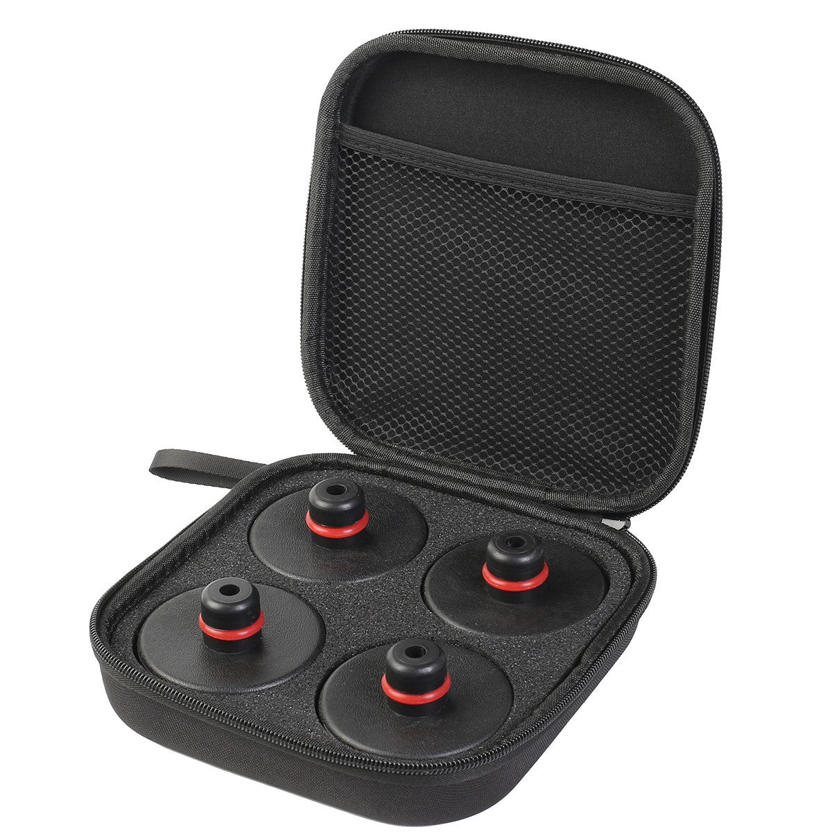 Jack Pads Lifting Pucks Adapter for Tesla Model 3 S X 4 Pack Storage Case