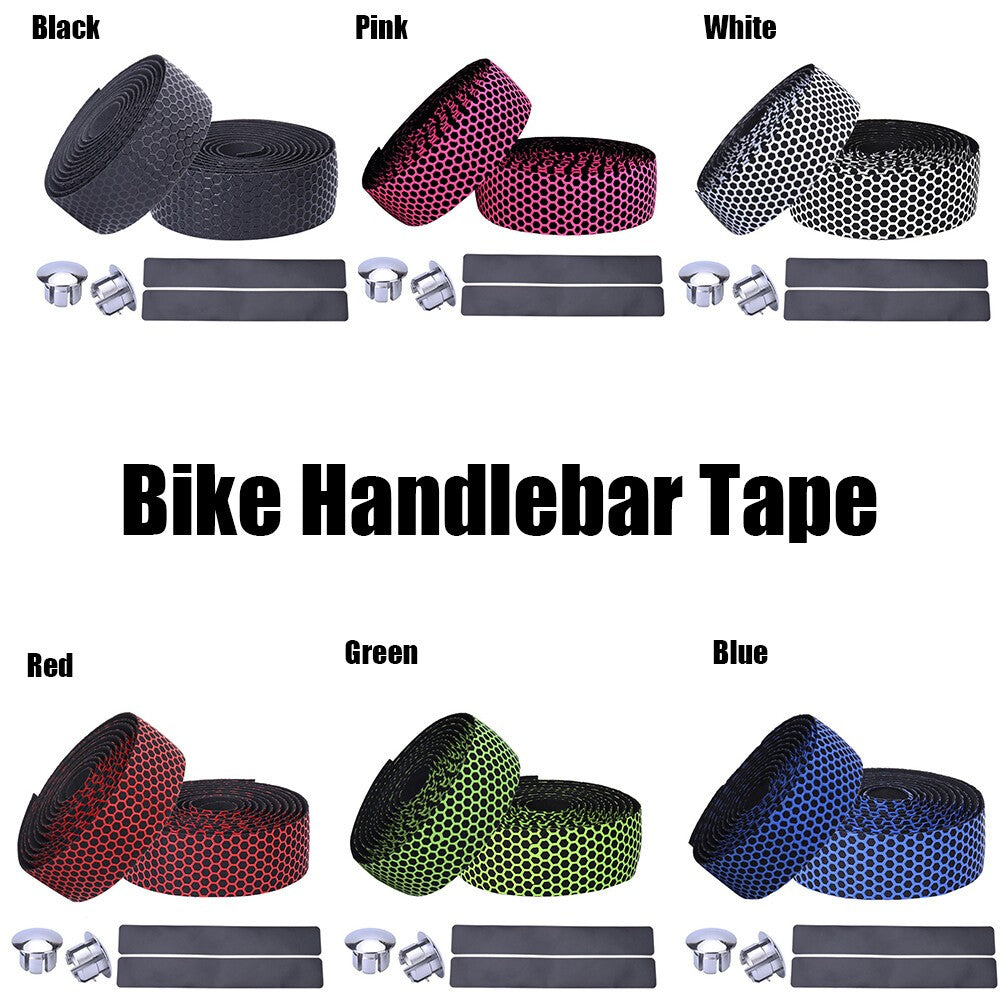 Silica Gel Shock Handle Absorption Bike Handlebar MTB Road Bicycle Tape Wrap