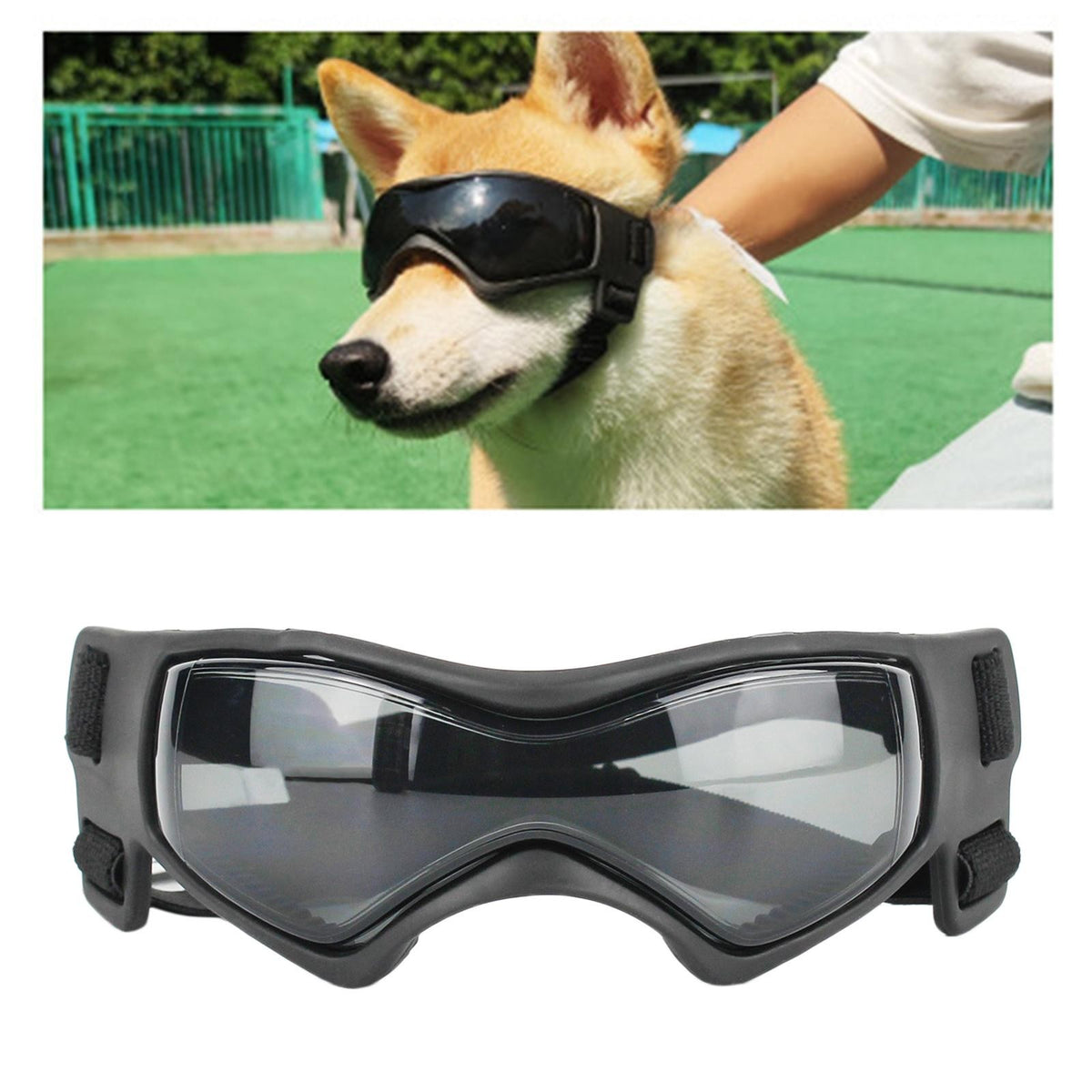 Dog Goggles Pet Adjustable Sunglasses Cosplay Eye Wear Dust Protection