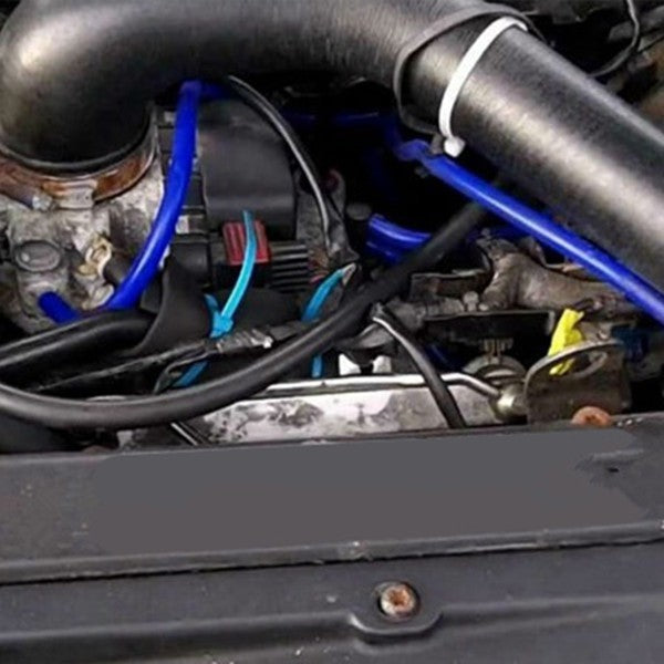 5 Meters 4mm Blue Vehicle Silicone Rubber Vacuum Tube Boost Air Hose Pipe Tubing