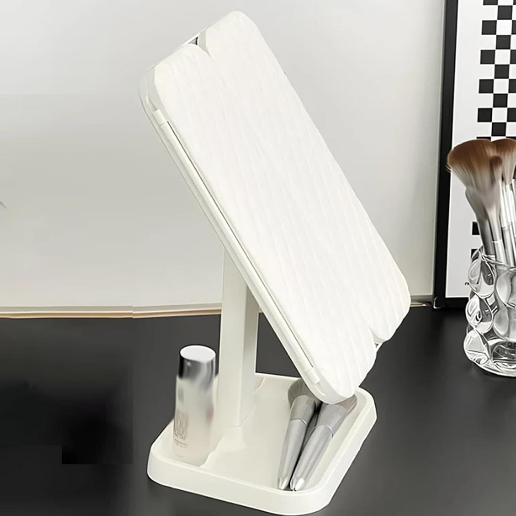 52 LED Touch Screen Makeup Mirror Lighted Tabletop Cosmetic Vanity Illuminated