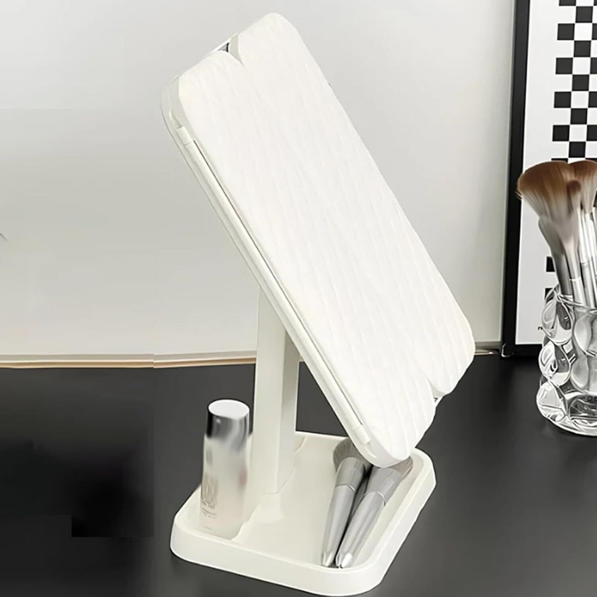 52 LED Touch Screen Makeup Mirror Lighted Tabletop Cosmetic Vanity Illuminated