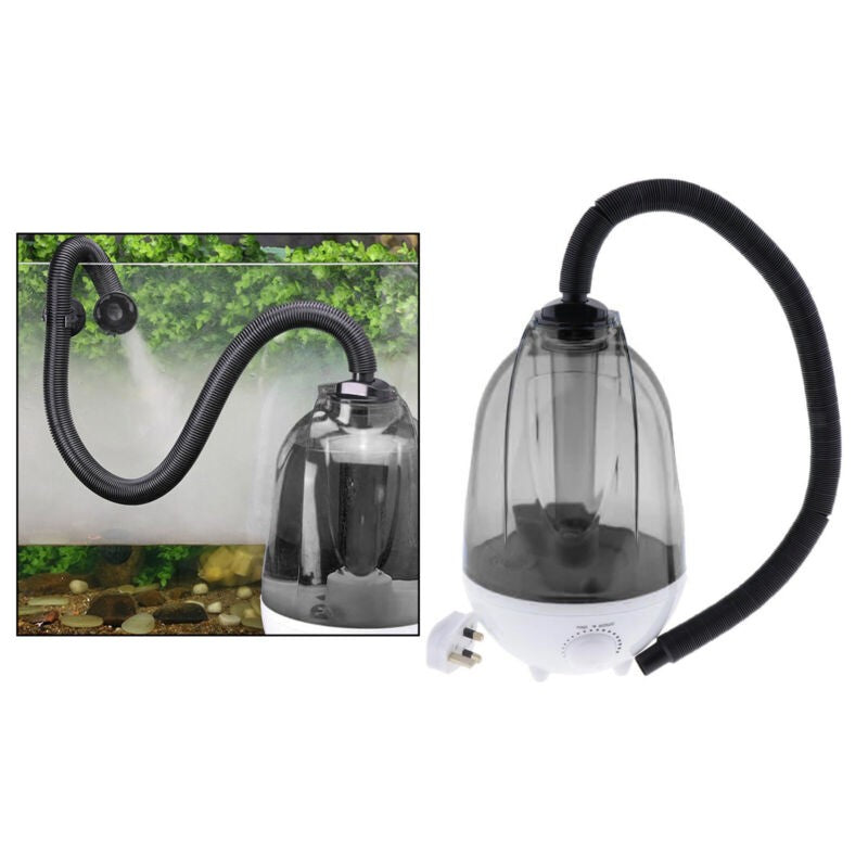 4L Reptile Humidifier Terrarium Fog Machine UK Power Adapter Top Fill Design