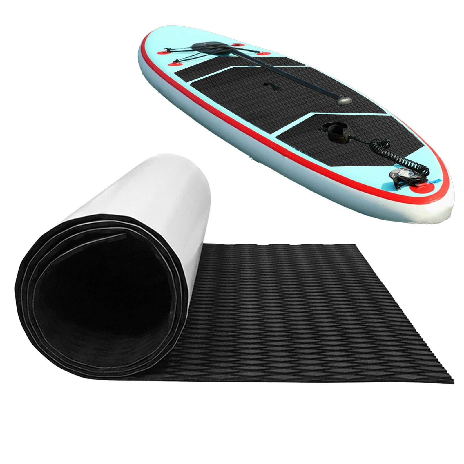 Self-Adhesive EVA Decking Foam Sheet Boat Marine Yacht Floor Mat Pad Carpet