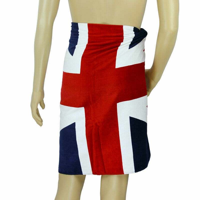 British Flag Union Jack Pattern Bath Beach Large Soft Gifts Towel Washcloth W1U7