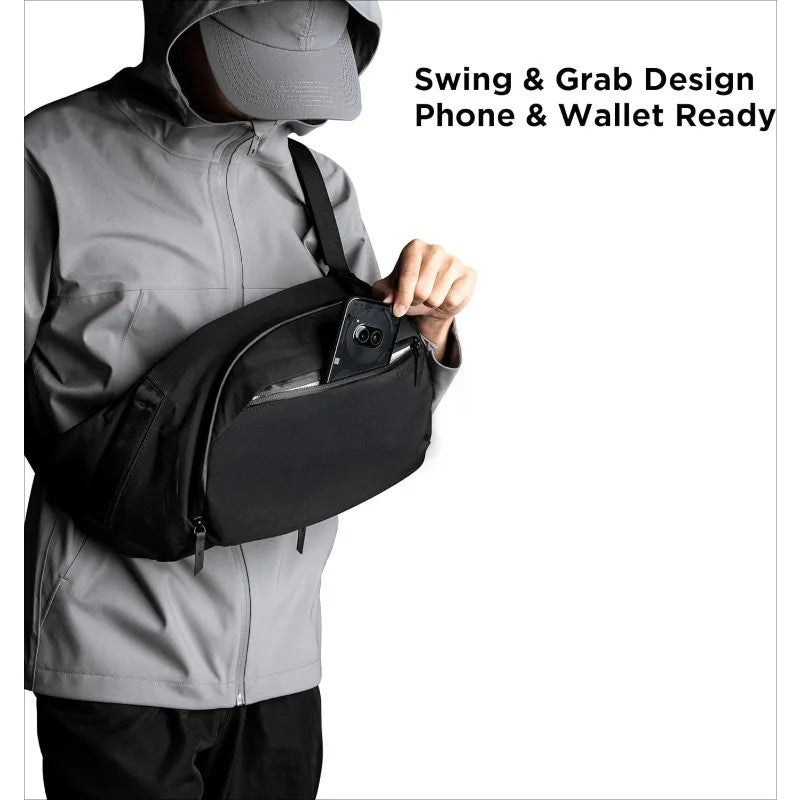 7.5L Sling Chest Bag Crossbody Backpack Travel Outdoor Daily Use.*
