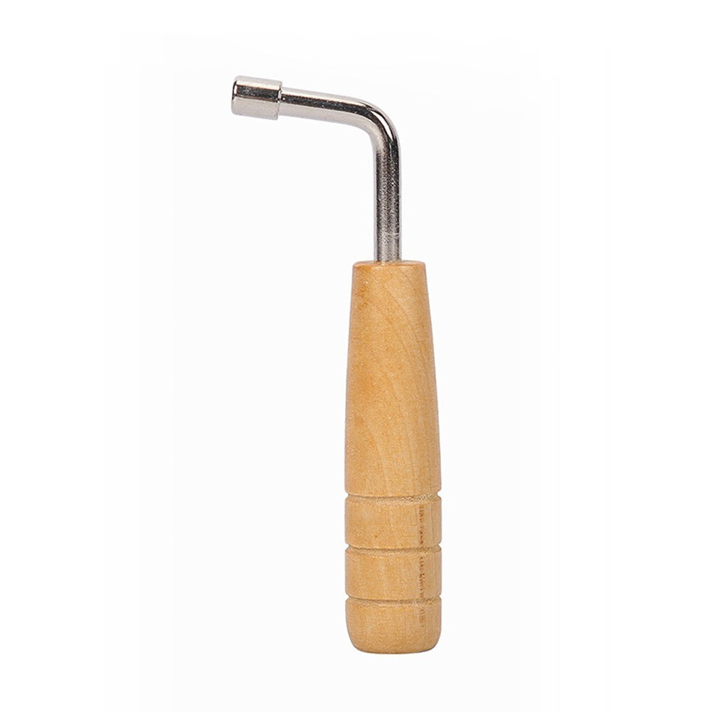 Lyre Harp Tuning Wrench Tuner Lever Lyre Tuner Adjustment Tool Wooden Handle