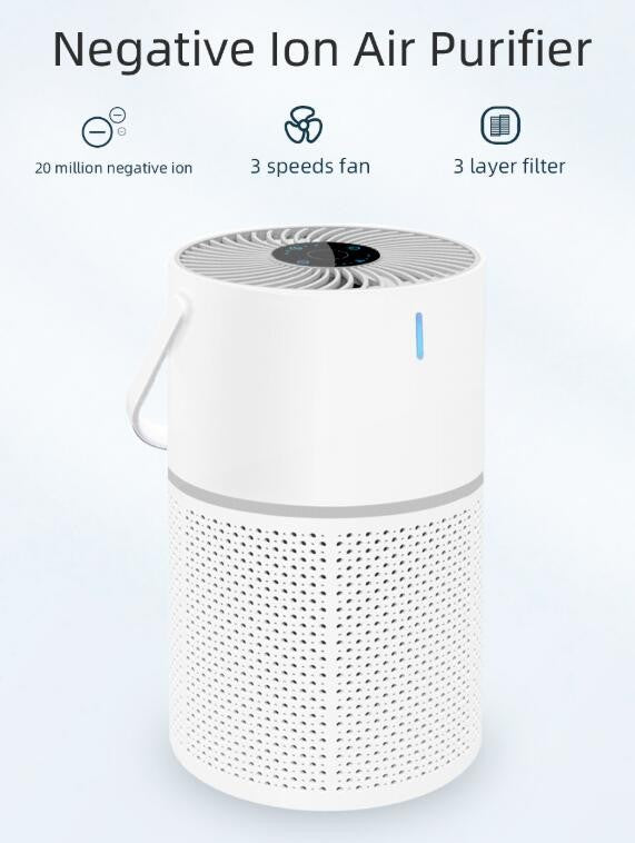 Air Purifiers For Large Room Medical Grade HEPA Air Purifier Smoke Odor Pet Home