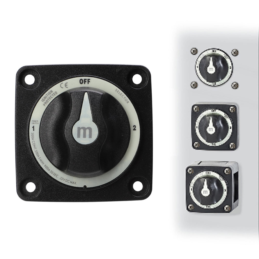 Battery Cut Off Switch 300A Battery Selector Switch Heavy Duty 3 Position