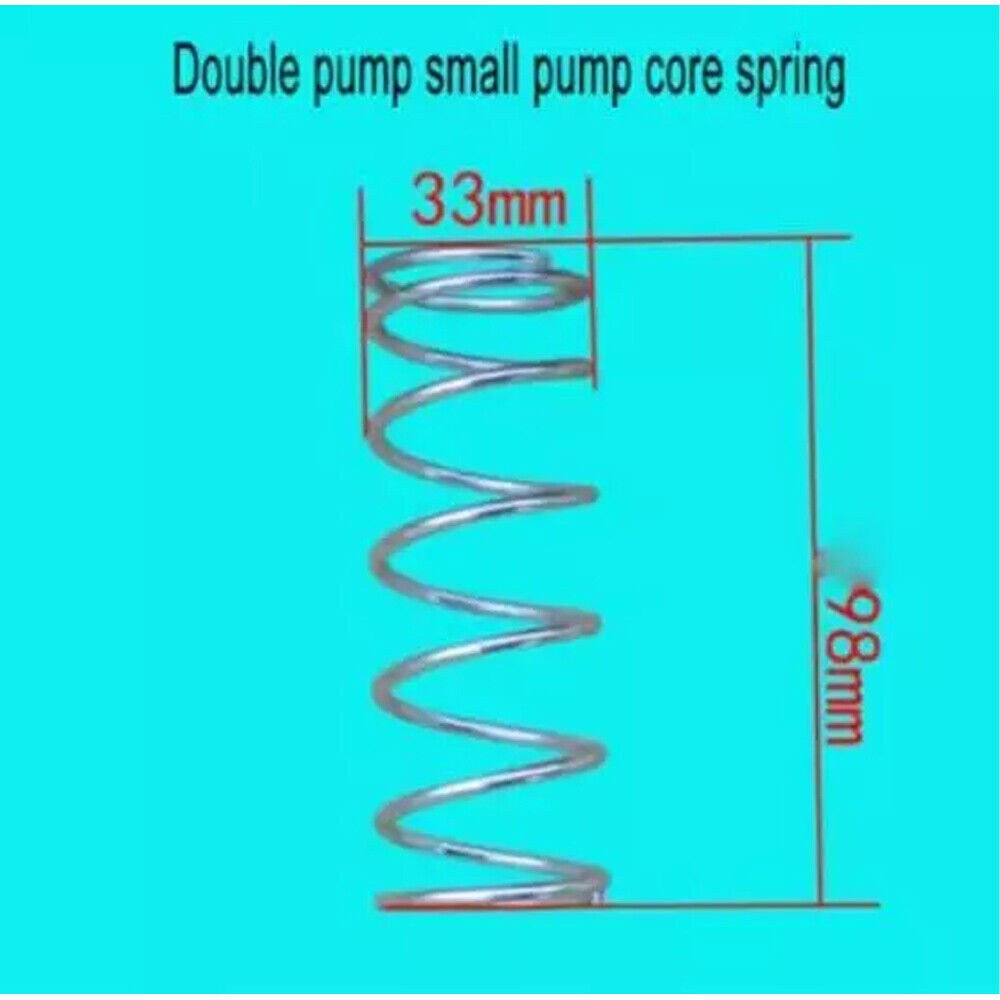 2Set Jack Plunger Kit Horizontal Double Pump 3Ton With Spring Jack Repair Tools