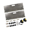 2Pcs Wheel Alignment Toe Plates Accurate Measure Tape And Conversion Chart Tool
