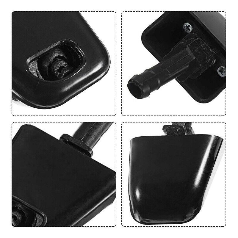2Pcs Headlight Washer Jet Nozzle For Nissan X-Trail T31 2007-2013 Replacement