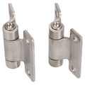 Stainless Steel Hinge Heavy Duty 60x61mm Industrial Door Hatch Locker 2PK