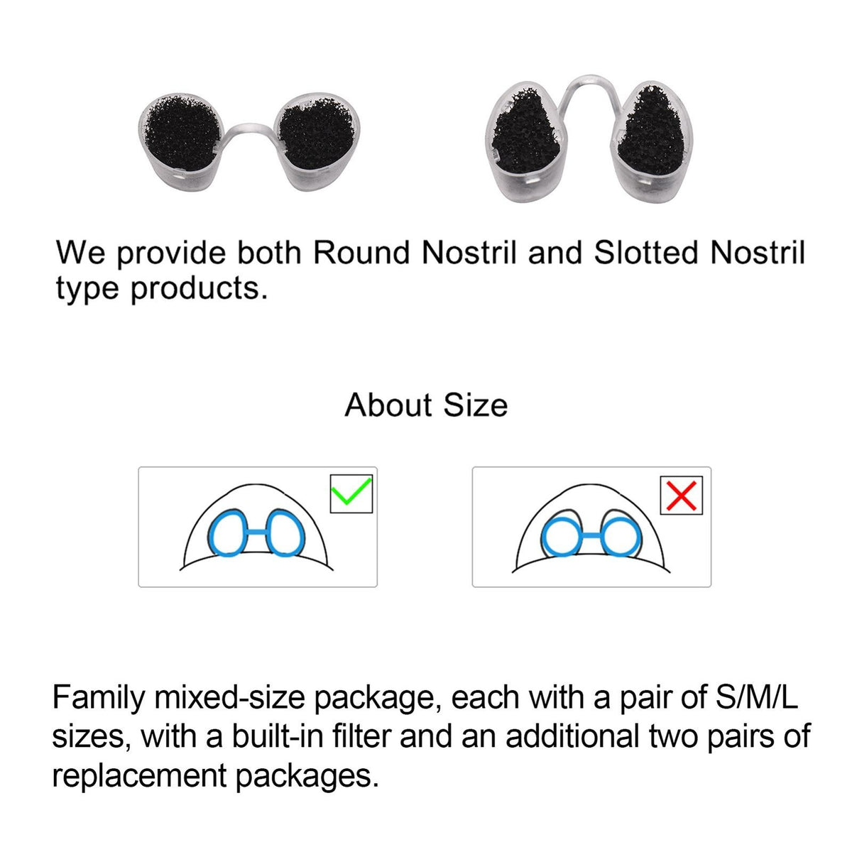 Nasal Filter -Nasal Filters Nasal Filters Nose Plugs For OU