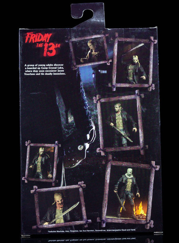 NECA Friday The 13th Ultimate Jason Voorhees 7" PVC Action Figure Model Toy Gift