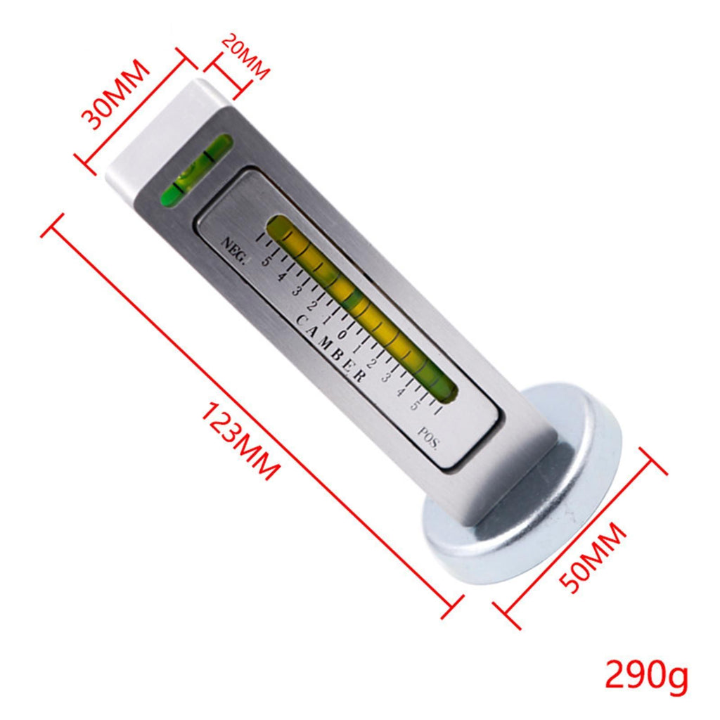 Magnetic Gauge Tool Wheel Alignment Level Instrument Camber Gauge for RV Car