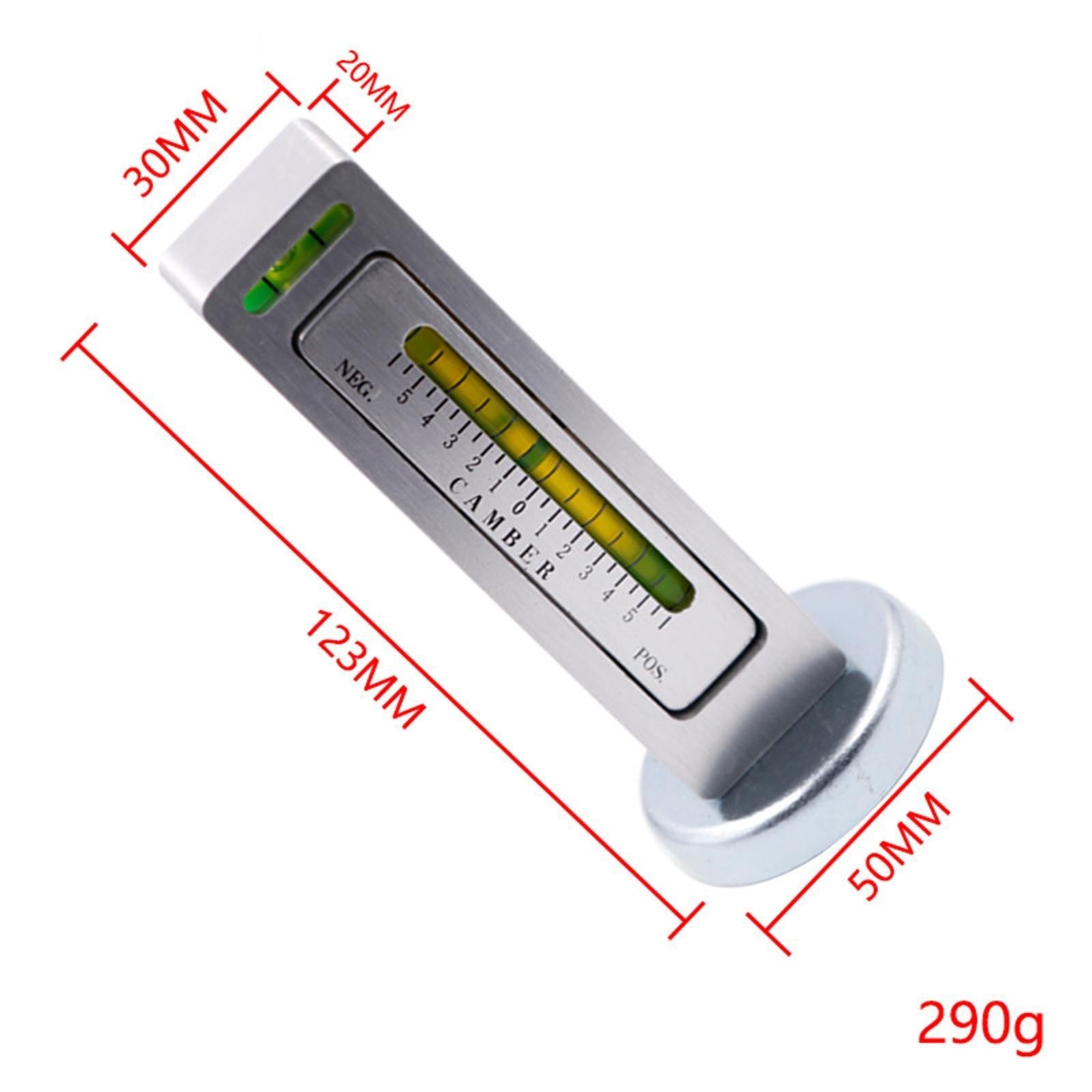 Magnetic Gauge Tool Wheel Alignment Level Instrument Camber Gauge for RV Car