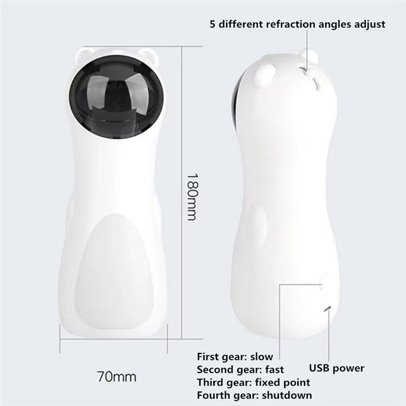 Automatic Cat Toys Interactive Smart Teasing Pet LED Laser Indoor Cat Toy HOT UK