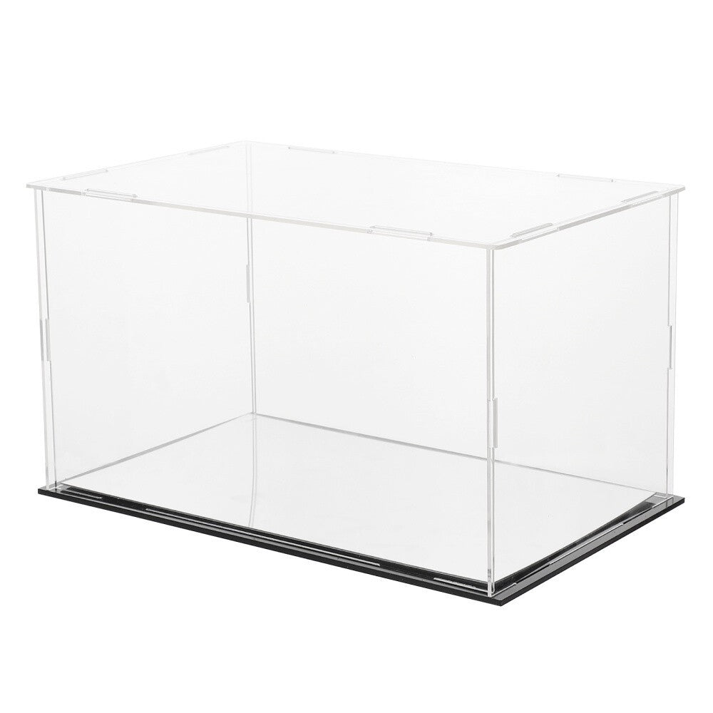 Acrylic Display Case Plastic Box Cube Storage Box Clear 25x15x15cm