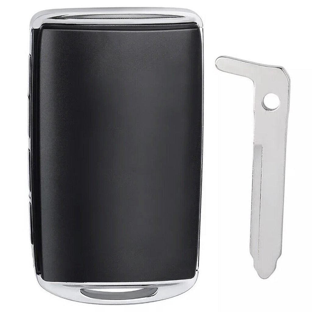 4 Button Remote Key Case Shell Fob Fit For Mazda CX-3 CX-30 20-21 CX-5 19-22 cv
