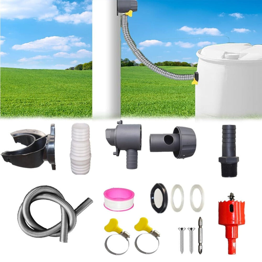 Rapido Rain Collector (For 70-100 Mm Downpipes, Rainwater Collector for Rain Bar