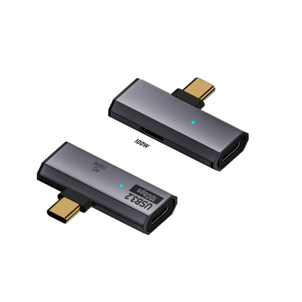 20V 5A 2 in 1 OTG Splitter PD 100W USB-C to USB 3.2 Adapter