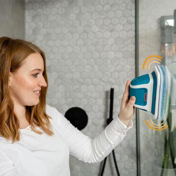 Multi Cordless Electric Scrubber With Vibration Power Home Clean Tool uk