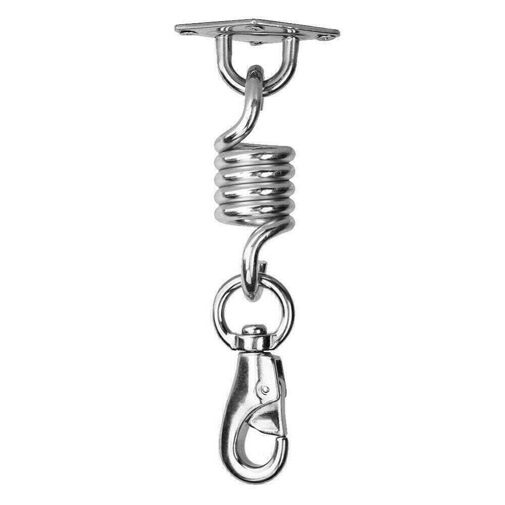 Heavy Duty 4.45" Boxing Punching Bag Spring Sandbag Egg Chair Swing Steel