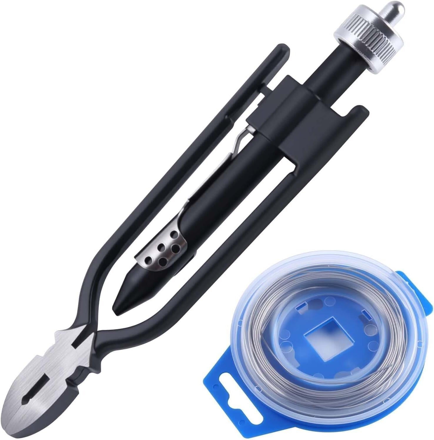 6inch Aircraft Safety Wire Twisting Pliers Set Lock Twister Tool / 15M