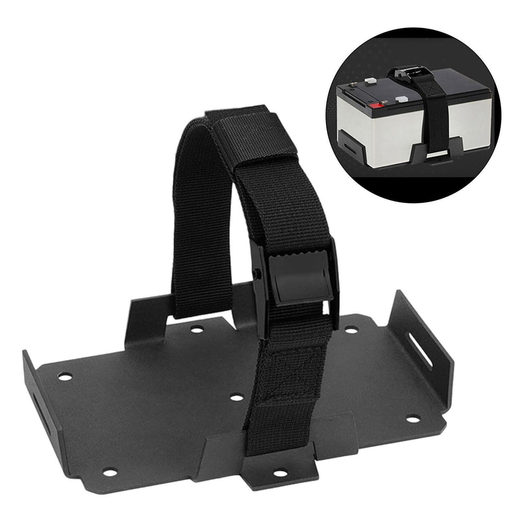 Battery Tray Accessories Professional for 12V 6-15AH and 6V 7-12AH Battery with