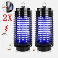 2PCS Electric Fly Bug Mosquito Zapper Insect UV Lamp Indoor Trap Pest Catcher
