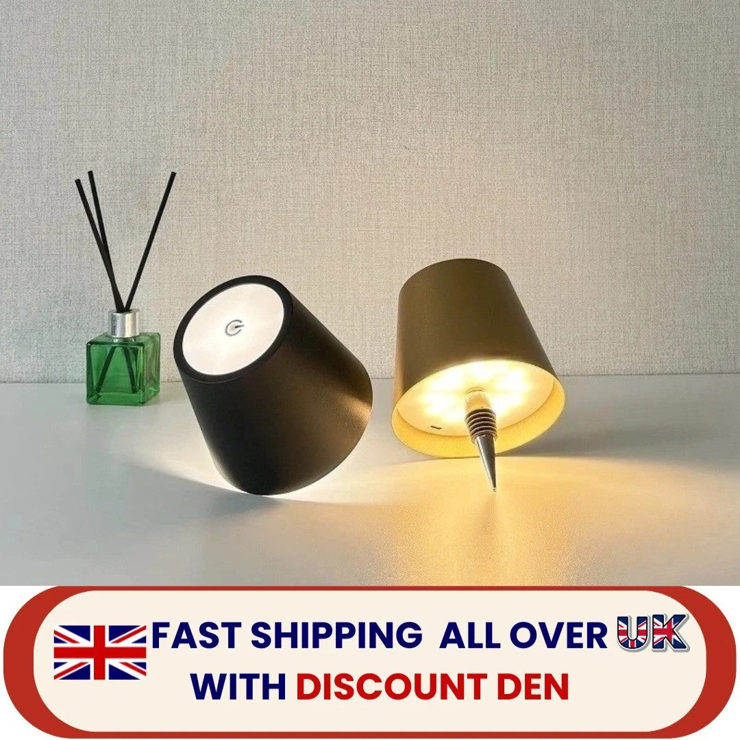 Wireless Bottle Lamp LED Wine Bottle Light 3 Light color for Restaurant & Bar UK