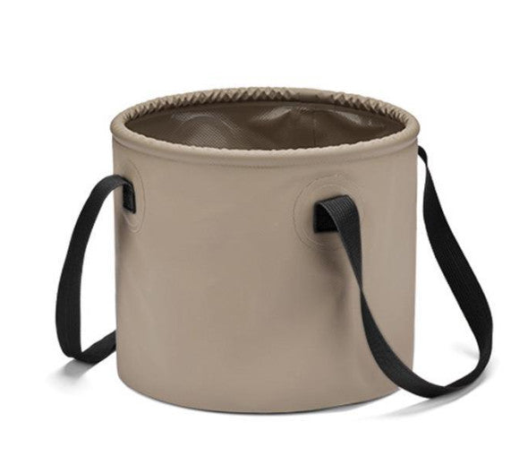 2x Foldable Bucket Water Storage Container Leakproof Multipurpose Outdoor Camp