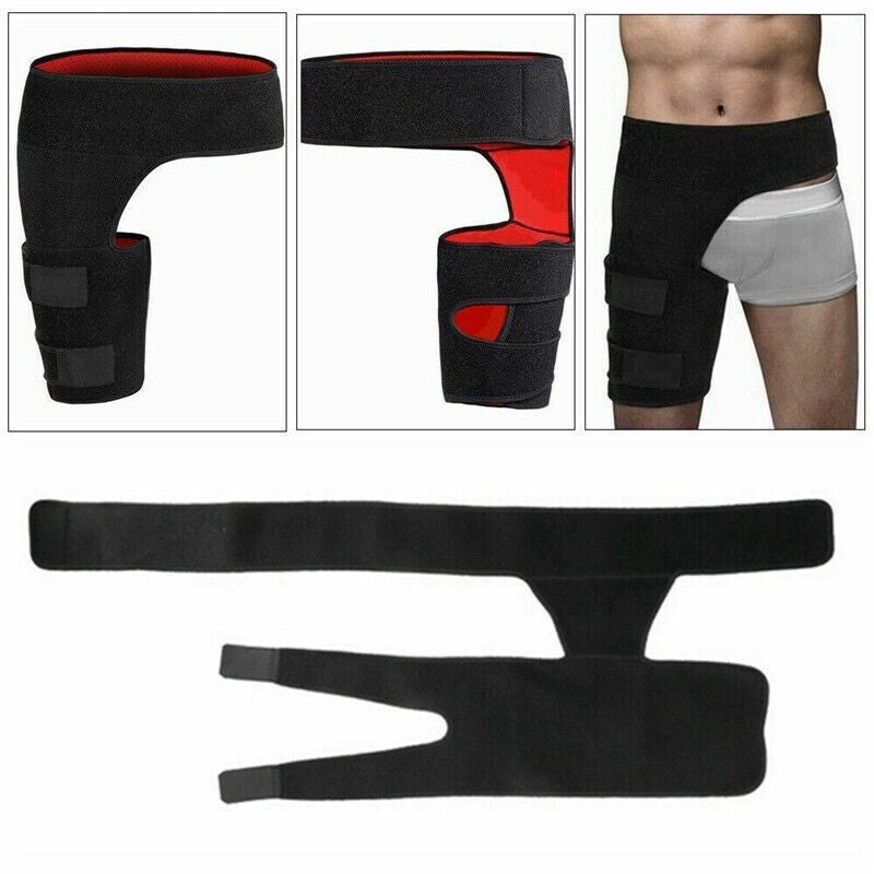 Adjustable Belt Hip Sciatica Nerve Pain Relief Groin Wrap Brace Rib Support UK