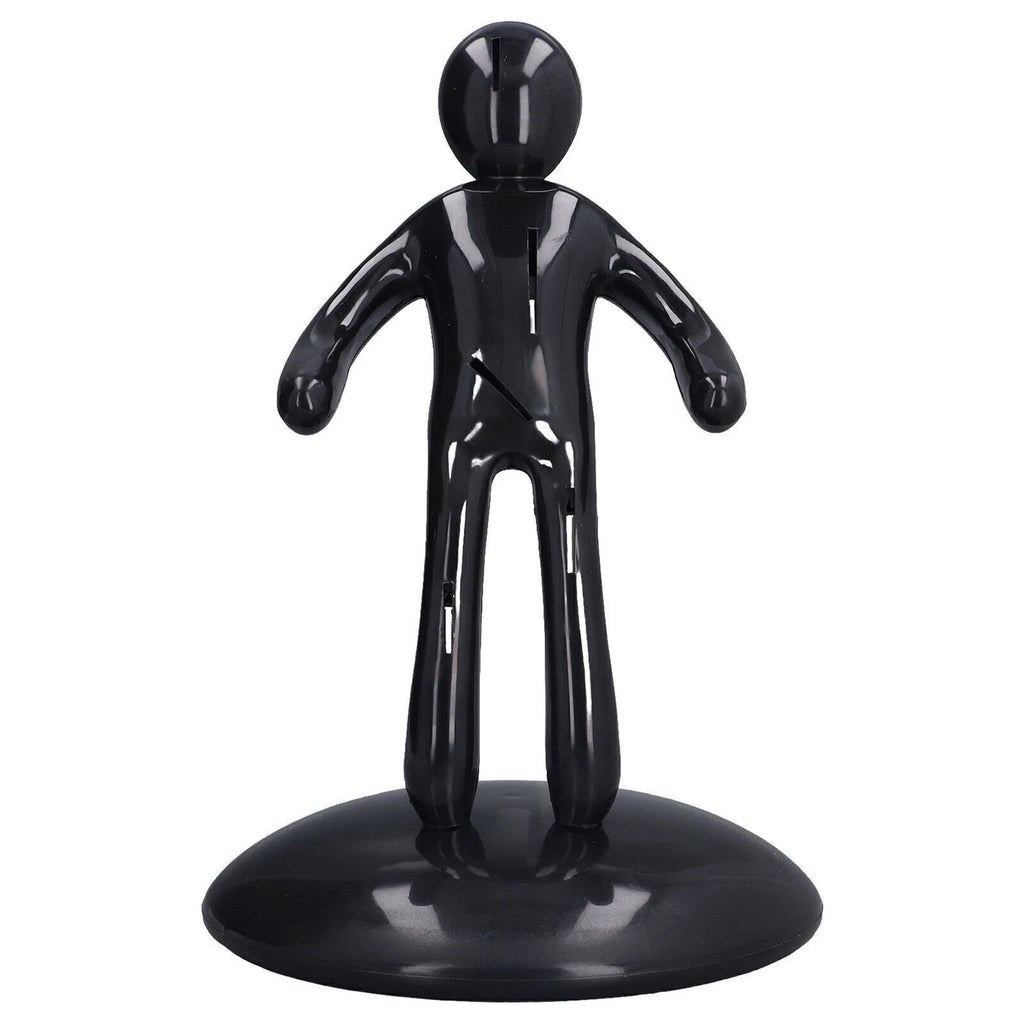 Standing Man Knife Stand Multifunctional Human Holder Kitchen Storage Black
