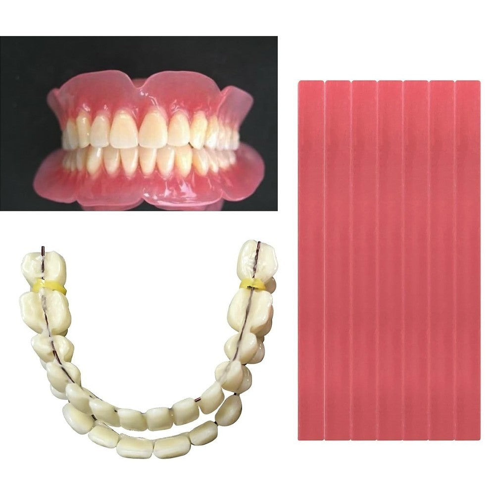 DIY Denture Fake Teeth-Full/Partial Denture at Home Repair Missing Teeth Set UK-