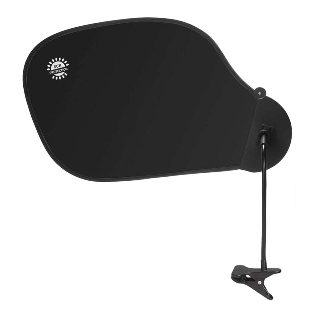 Clip on Foldable Desk Cubicle Sun Shade with Clamp Multipurpose for Working.*