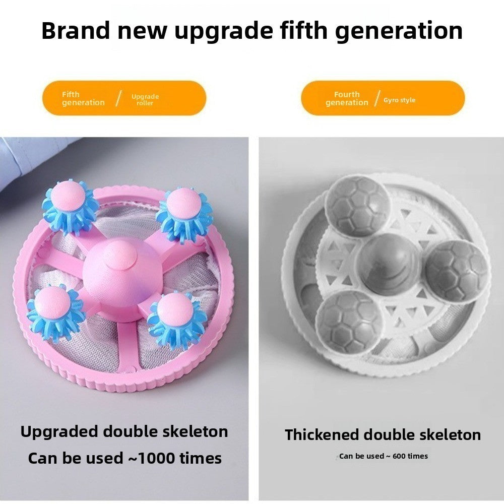 3pcs Reusable Laundry Pet Hair Catcher Lint Catcher  for Clothes Color Random