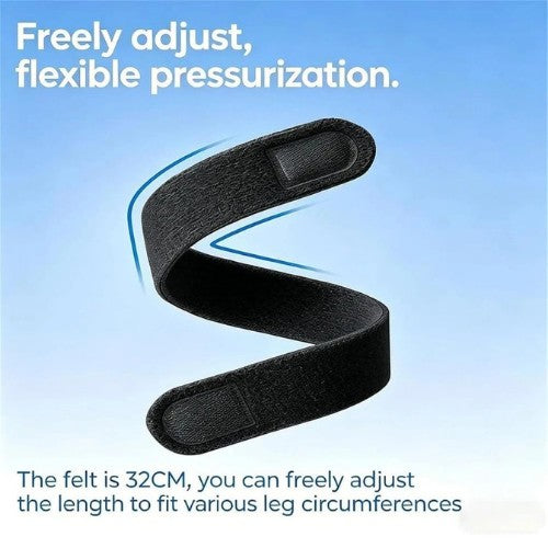 Stryde Precision Strap Knee Brace Silicone Pad Adjustable Breathable Sport UK