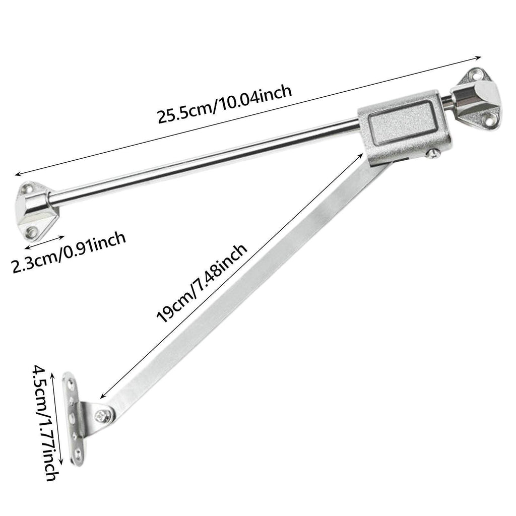 Cupboard Flap Down Door Stay, Drop Lid Sliding Rail Bar Easy to Install