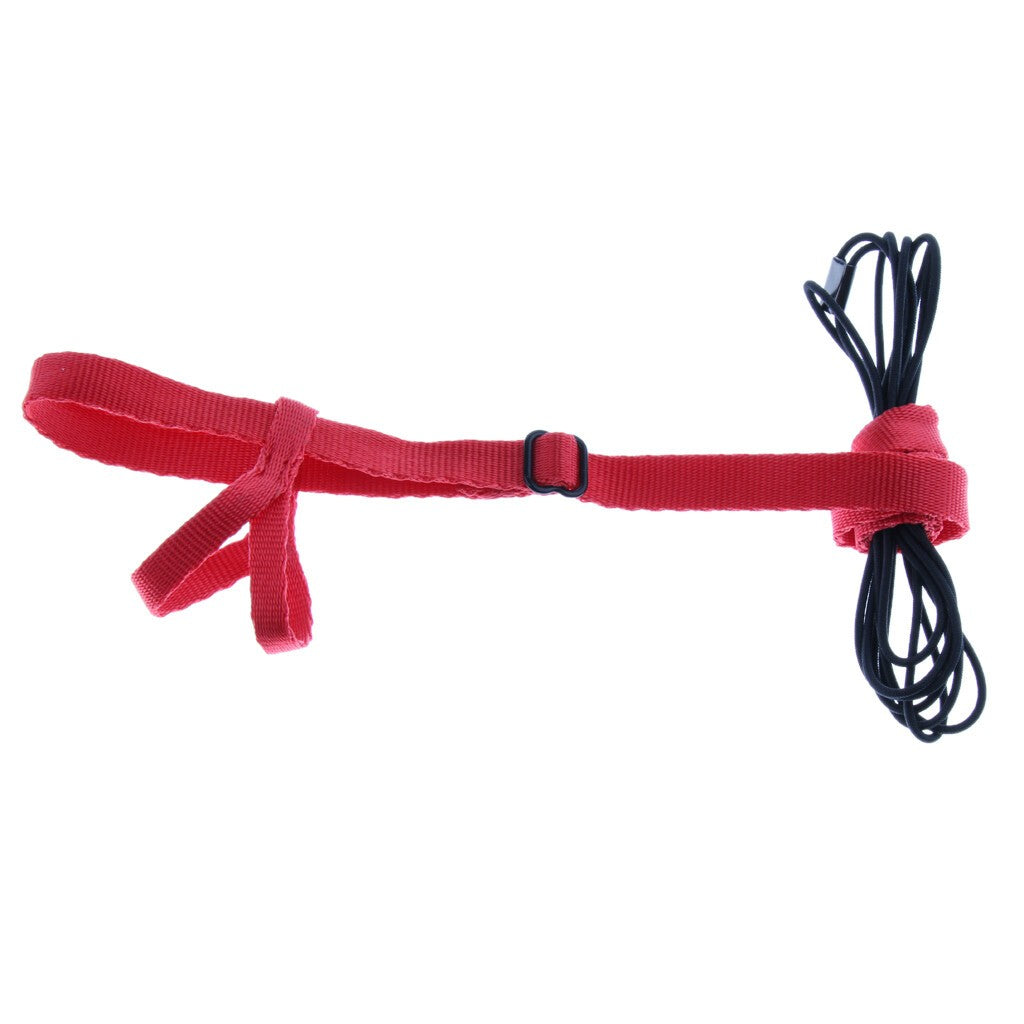 Adjustable Harness Leash for Parrot African Grey Cockatoo Macaw Ringneck