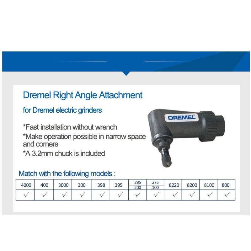 Dremel 575 Right Angle Attachment–Compatible with Rotary Tools Perfect for Tight