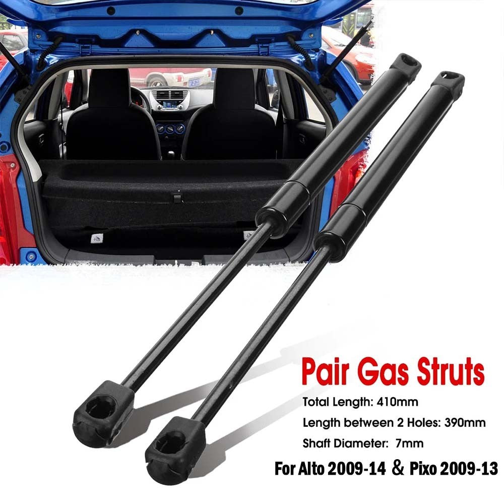 2x Tailgate Boot Gas Struts For Suzuki Alto 2009-2014 Nissan Pixo 2009-2013